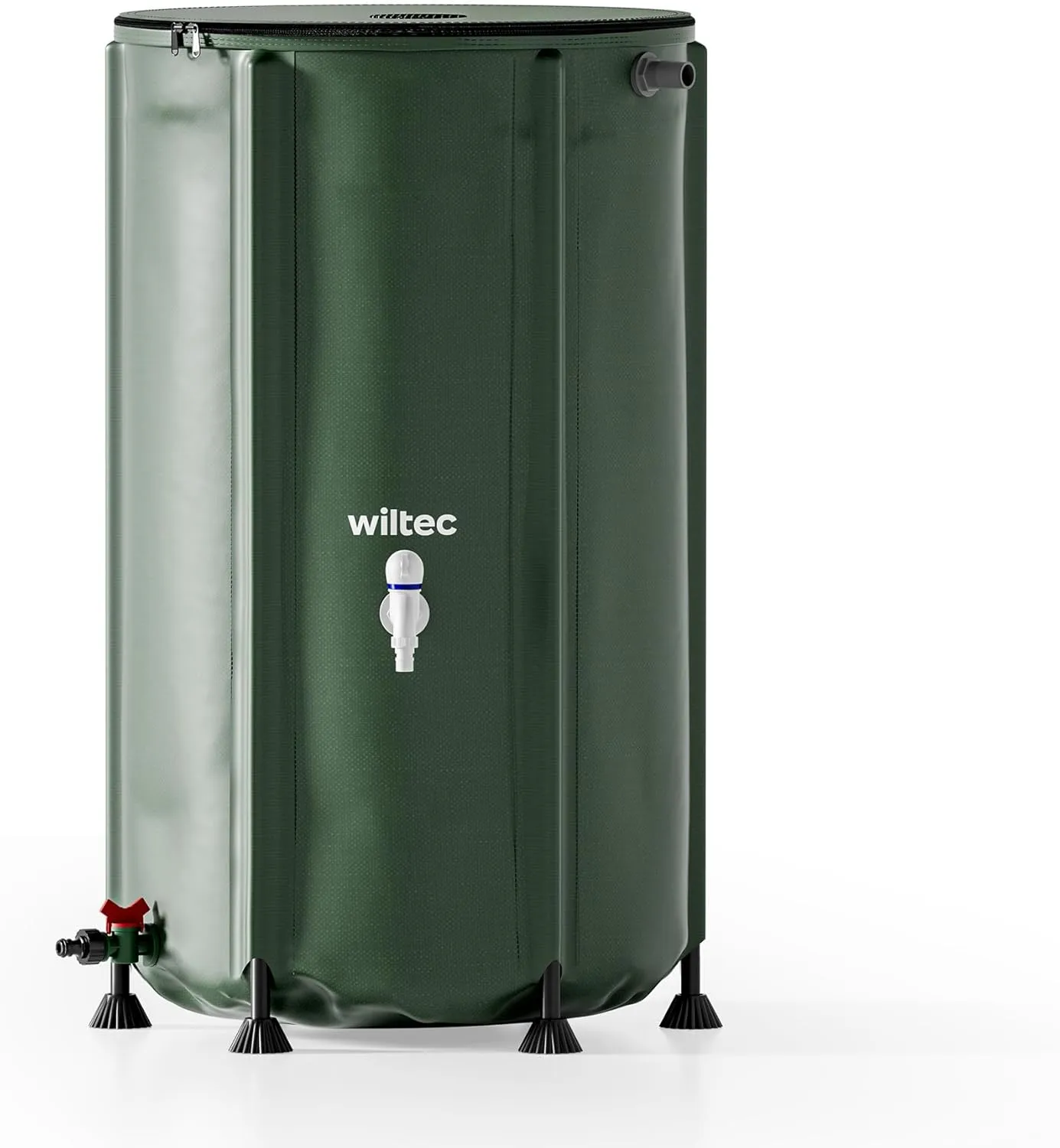 Depósito plegable 250 litros para almacenar agua osmotizada para hidroponía casera