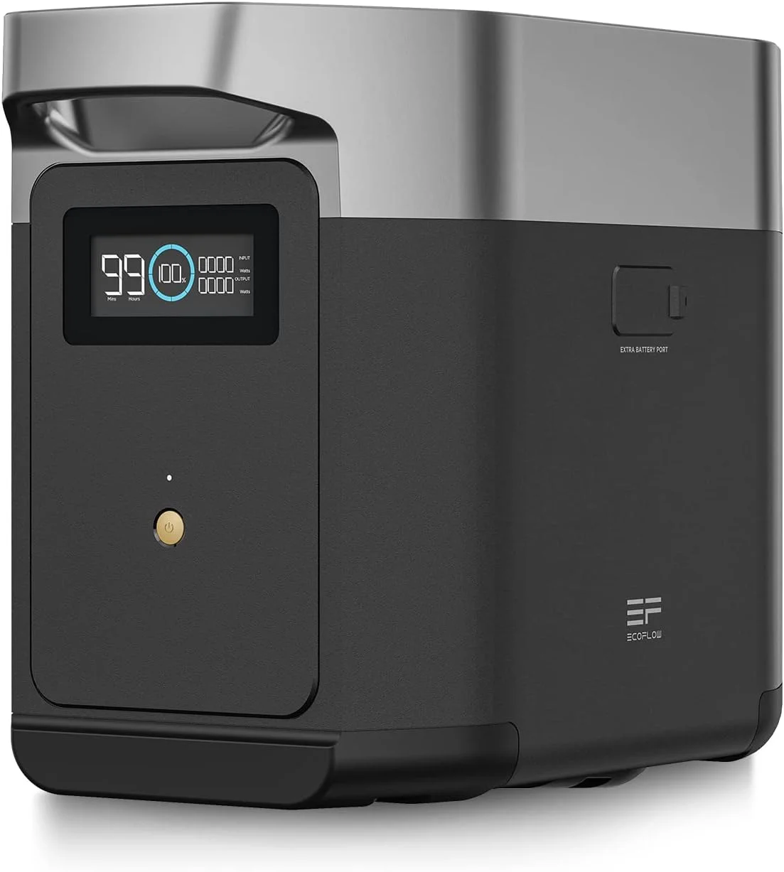 Batería extra EcoFlow DELTA 2 capacidad añadida 1 kWh para alimentación de reserva y carga de drones agrícolas en campo