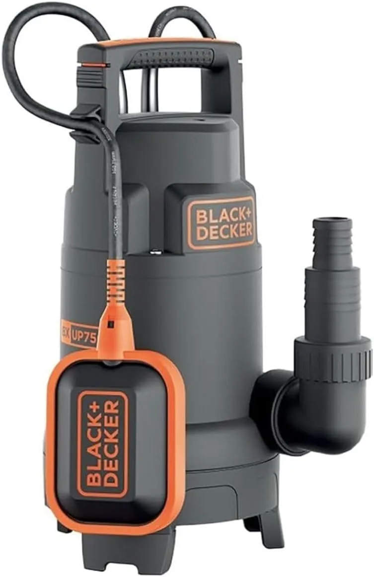 Bomba Sumergible BLACK+DECKER 750W para NFT industrial