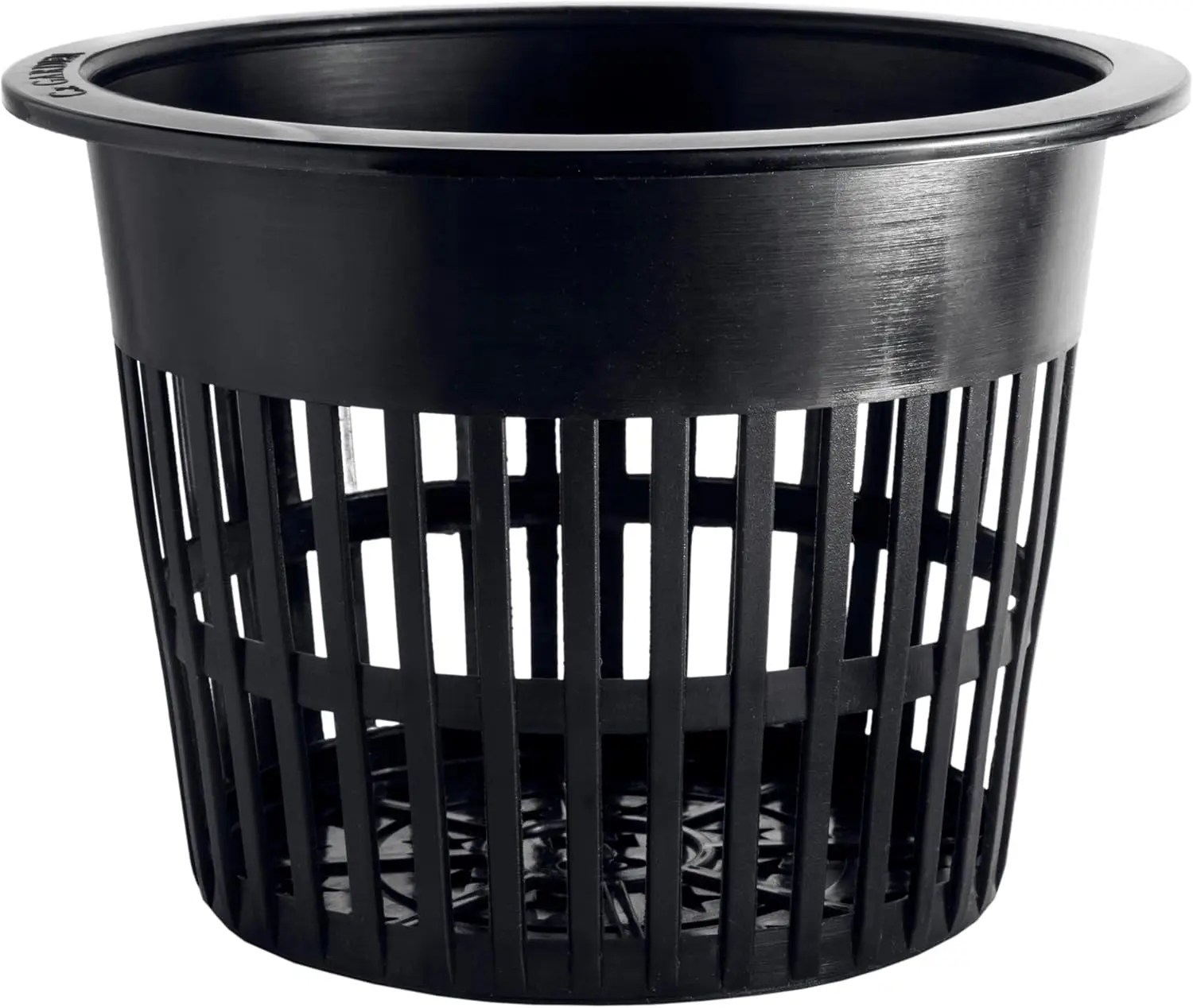 Cz Garden macetas red 5 pulgadas borde ancho hidropónicas acuapónica malla ranurada kit