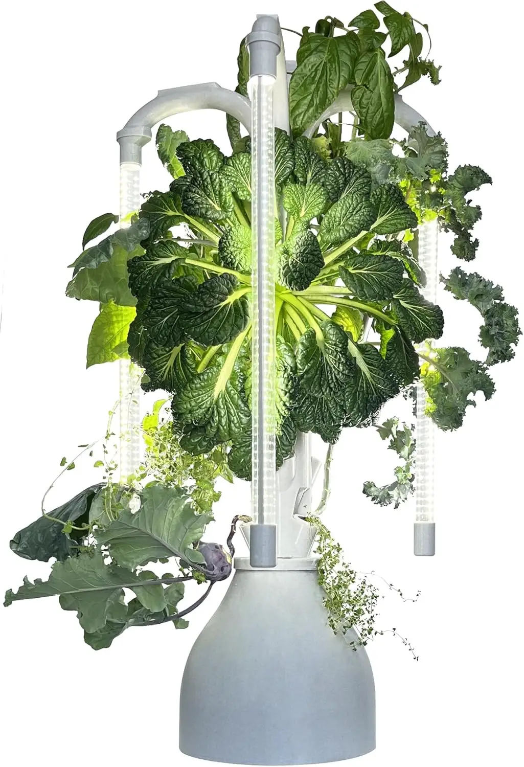 The Hydro Tower CT2 torre jardinería hidropónica 15 plantas iluminación integrada riego interior